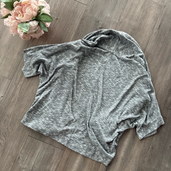 New Anthropologie fLuXuS Heather Grey Oversized Cardigan - Picture 3 of 5